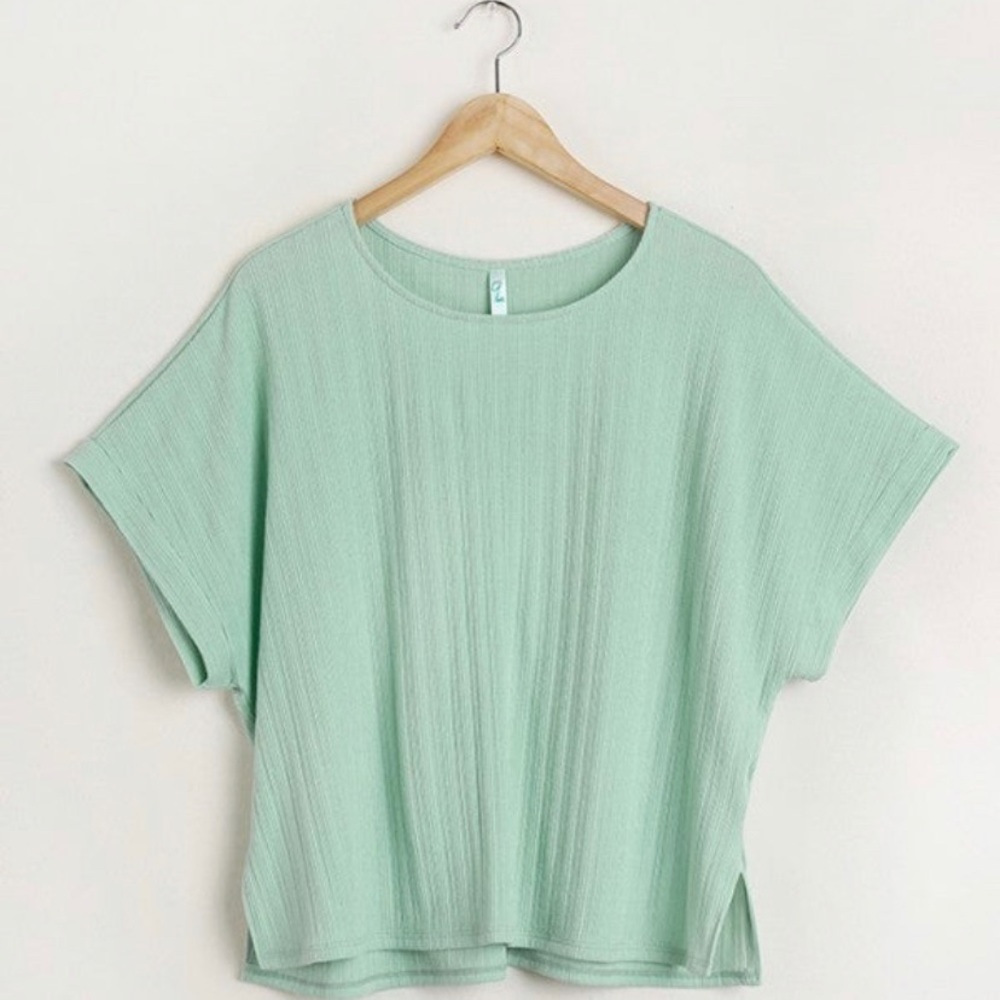 Women’s Drop Shoulder Short Sleeved Top